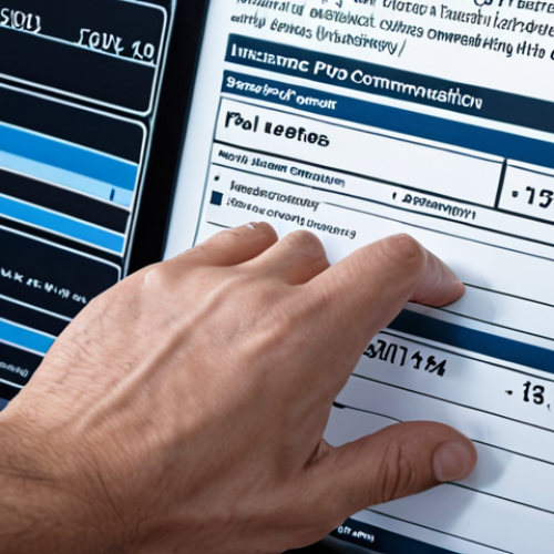 An actuary analyzing complex data and communicating findings, essential for insurance product development and risk management.
