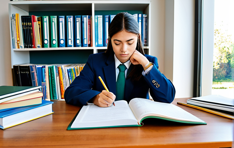 **

"A student diligently studying actuarial science, surrounded by textbooks and notes, focused expression, at a desk in a bright, tidy study room, fully clothed, appropriate attire, safe for work, perfect anatomy, correct proportions, professional, modest, family-friendly"

**